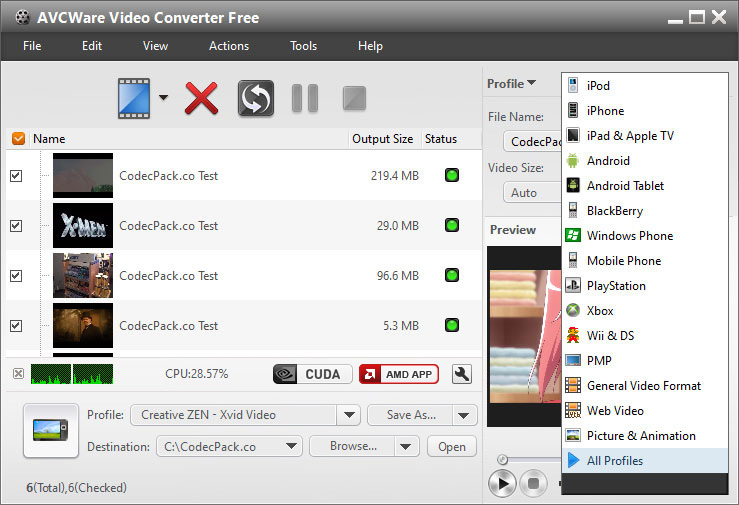 video codec converter free